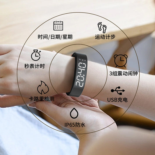 T5C artwatch, FD68S art bracelet, round screen, color screen, music, weather and step-counting bracelet